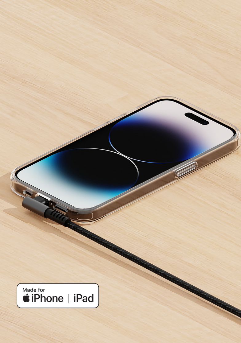 Cavo da Lightning ad angolo retto a USB-A - 1M