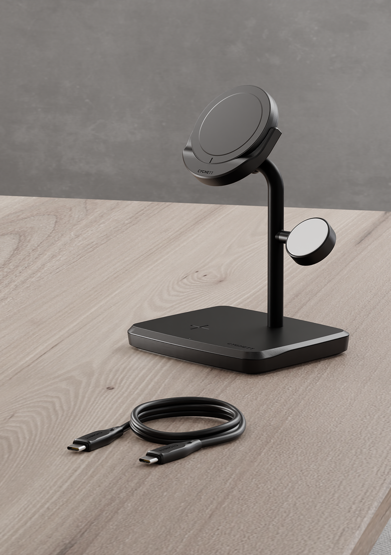 Caricabatterie Wireless Magnetico 3-in-1 Qi2.0