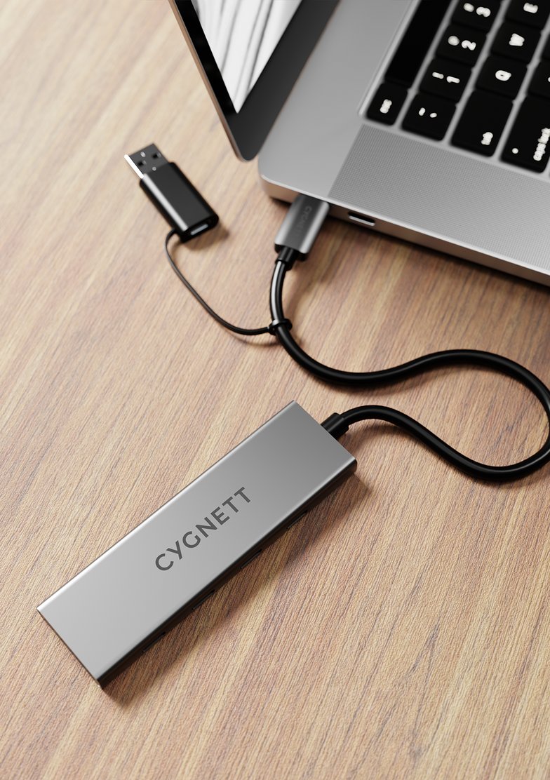 Hub USB-C a USB-C 4-in-1