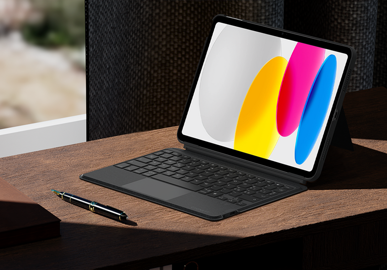 Cover con tastiera wireless magnetica Per iPad A16 da 11”  Per iPad di 10ª generazione