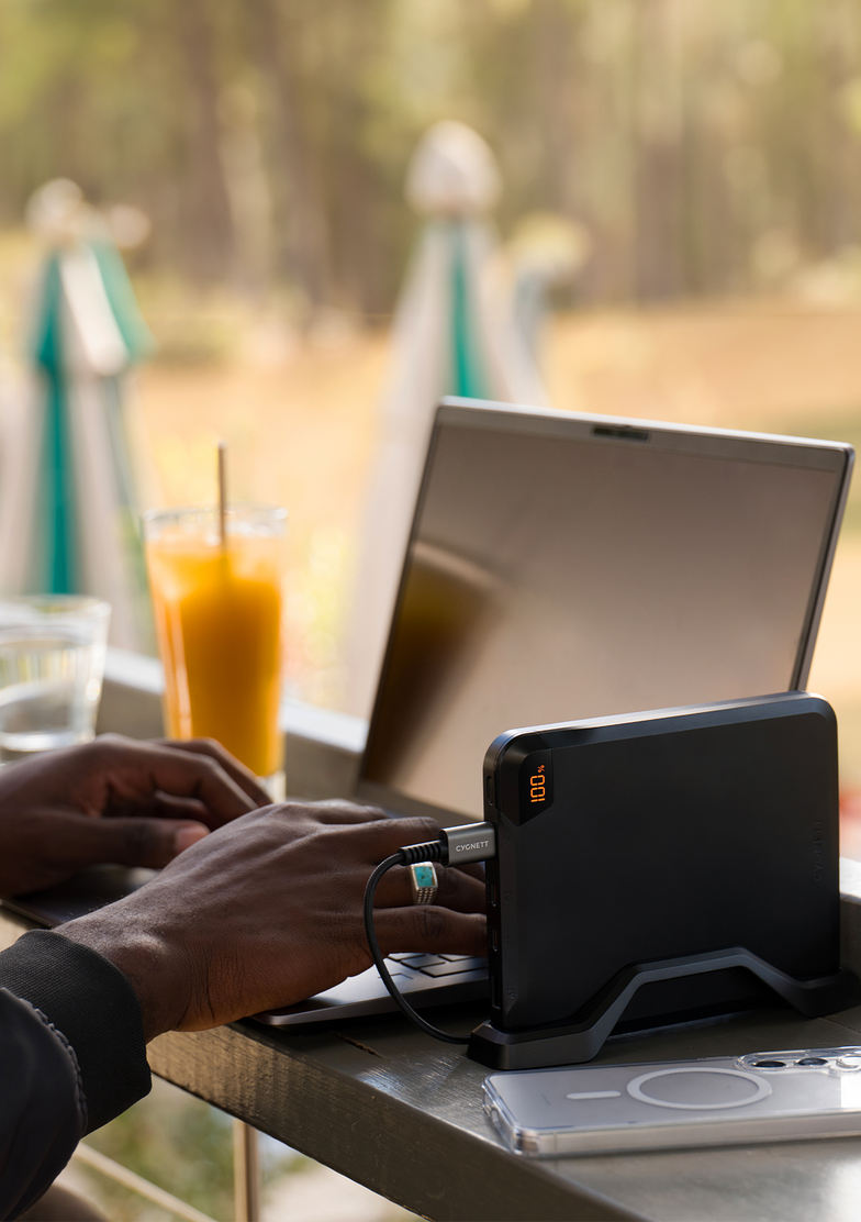 Power Bank per Laptop 100W 25K + Supporto