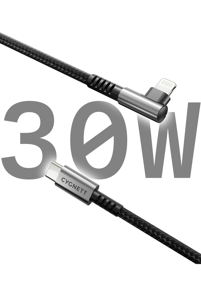 Cavo Lightning ad angolo retto verso USB-C - 1M