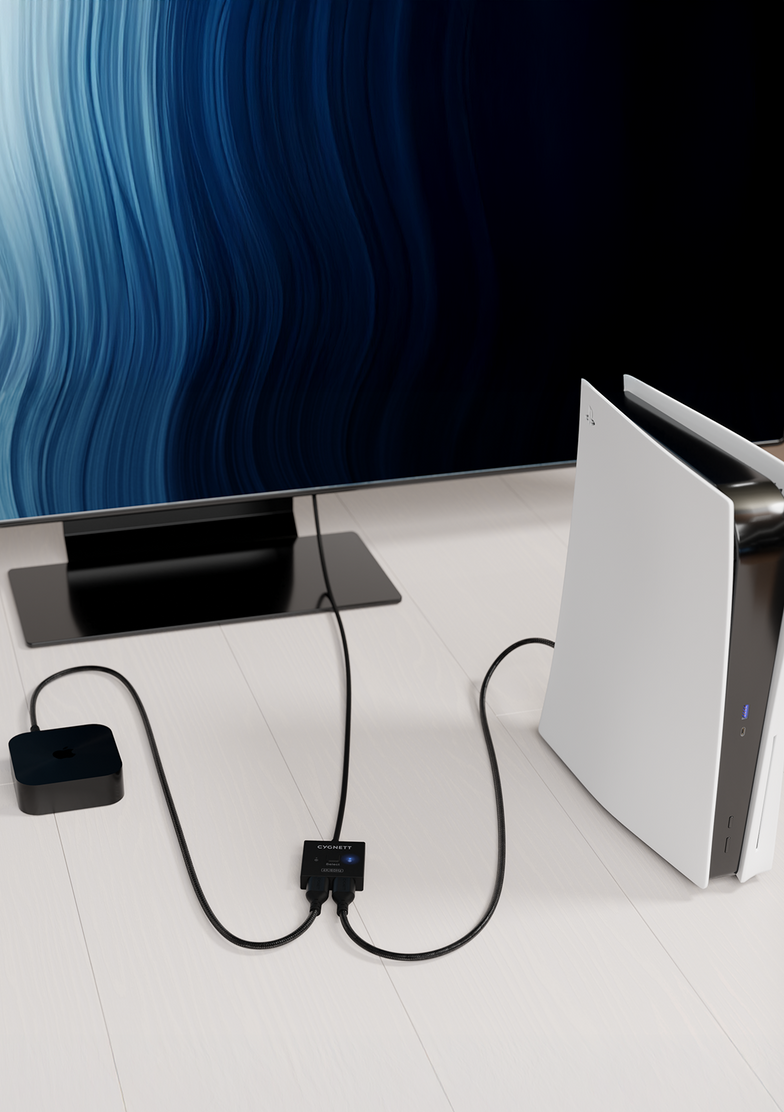2-in-1 Switch HDMI doppio bidirezionale