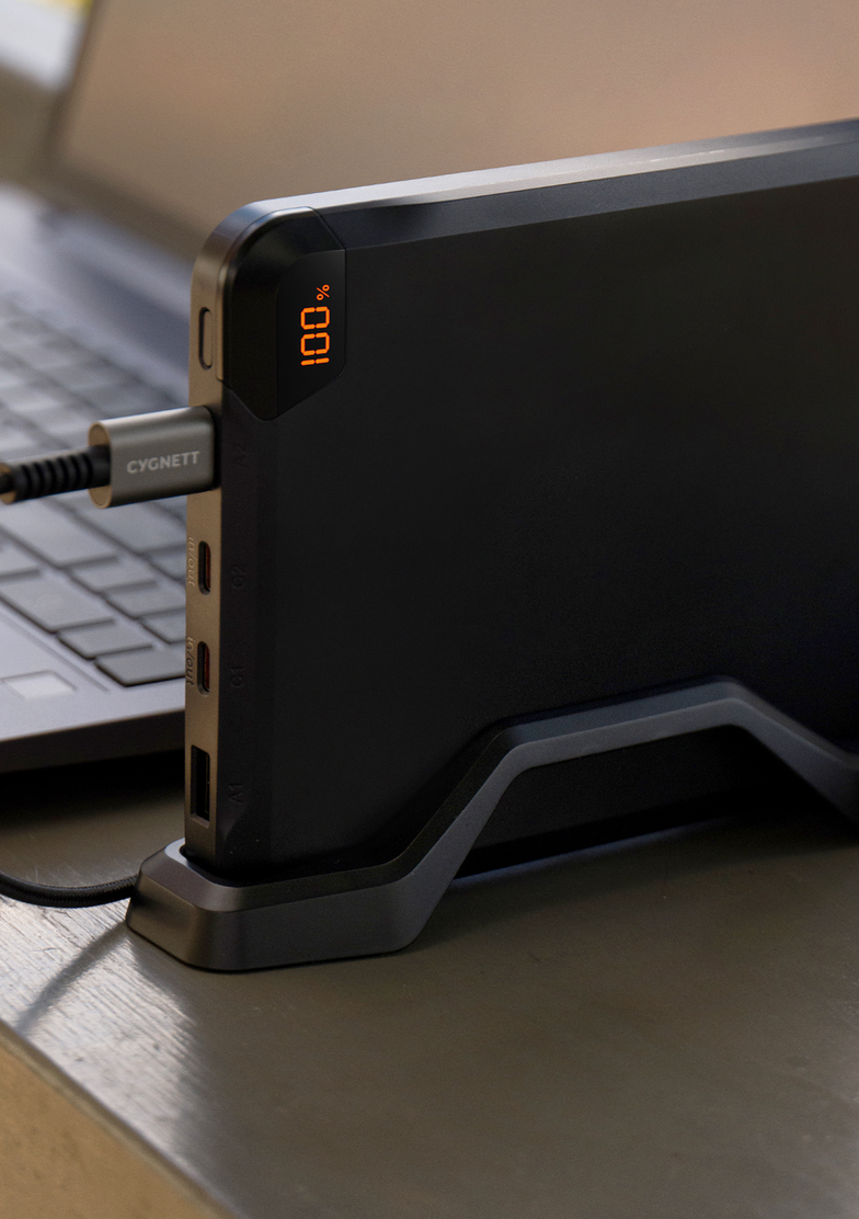 Power Bank per Laptop 100W 25K + Supporto