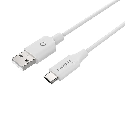 USB-C 2.0 to USB-A Cable - White 1m - Cygnett (AU)