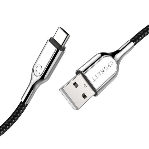 USB-C to USB-A (USB 2.0) Cable - Black 10cm - Cygnett (AU)